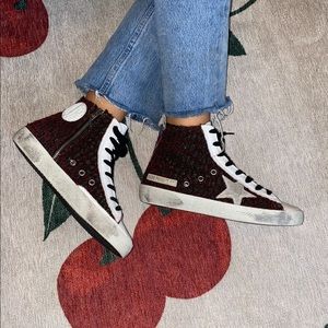Golden Goose Francy Hightop sneakers (barely worn)